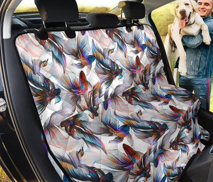 Colorful Fish Car Back Seat Pet Cover