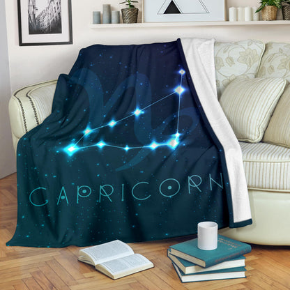 Capricorn Zodiac Blanket