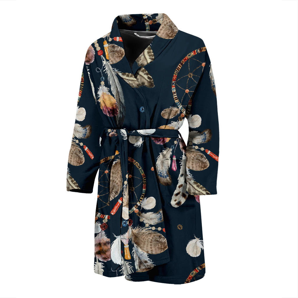 Mens Dream Catchers Bath Robe