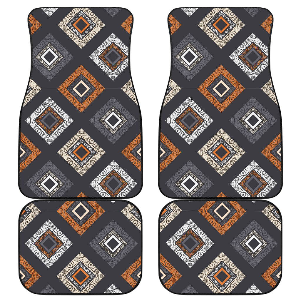 Retro Blocks Car Floor Mats