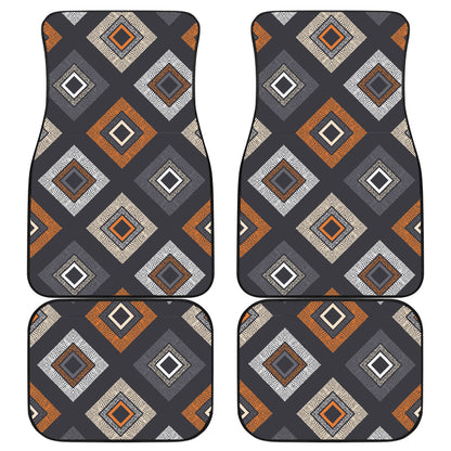 Retro Blocks Car Floor Mats