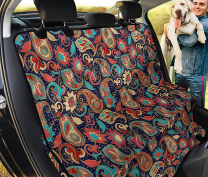 Retro Deco Car Back Seat Pet Cover