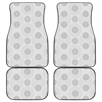 Abstract Circles (2) Car Floor Mats