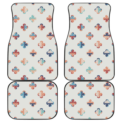 Clover Pattern Car Floor Mats