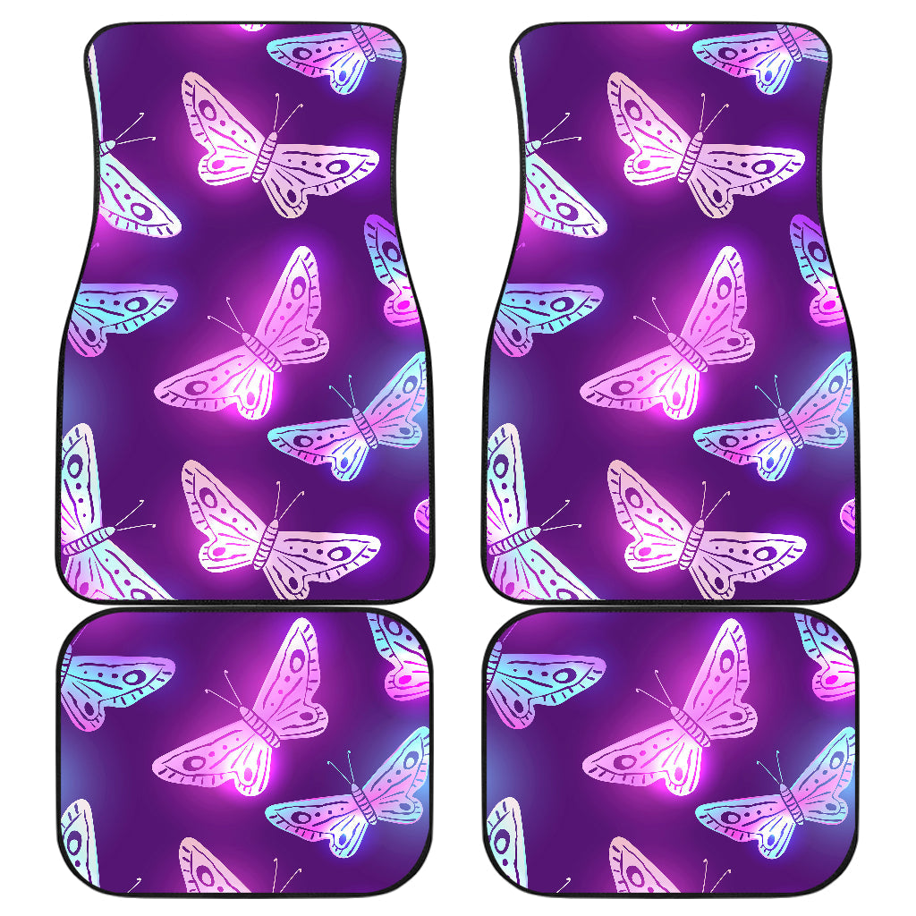 Purple Butterflies Car Floor Mats