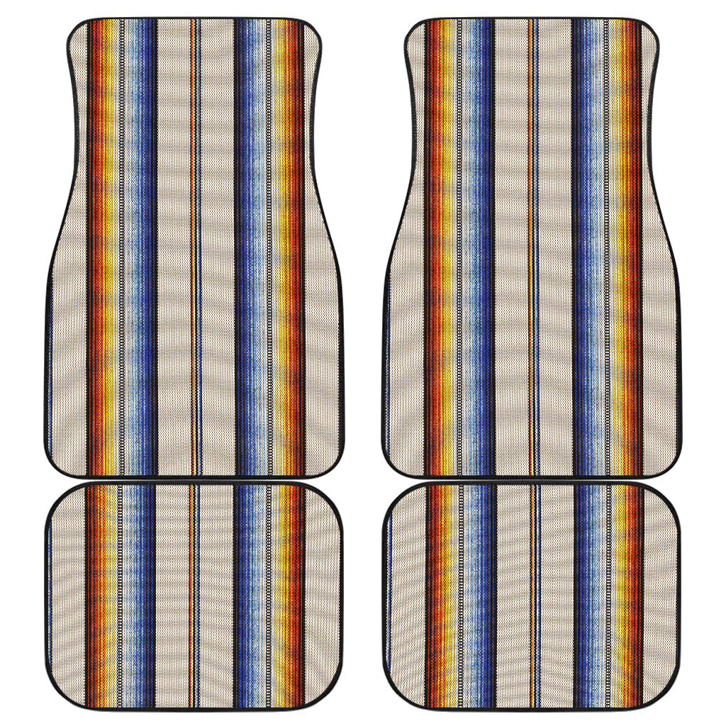 Rainbow Stripes Car Floor Mats