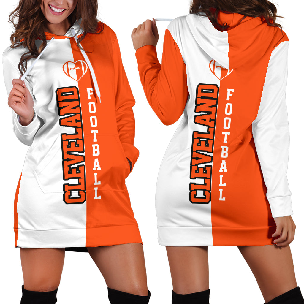 Cleveland Football - Hoodie Dress