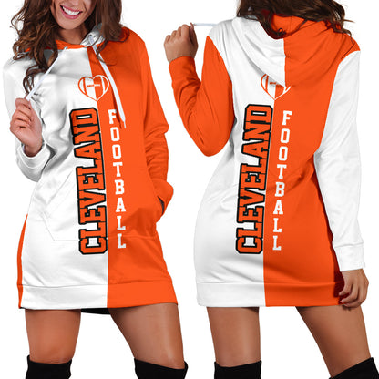Cleveland Football - Hoodie Dress