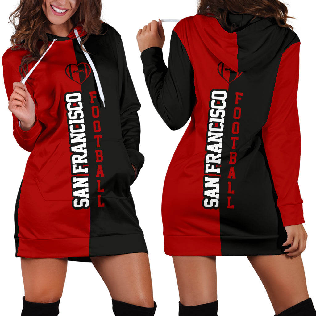 San Francisco Football - Hoodie Dress
