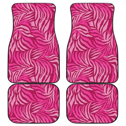 Pink Abstract Car Floor Mats