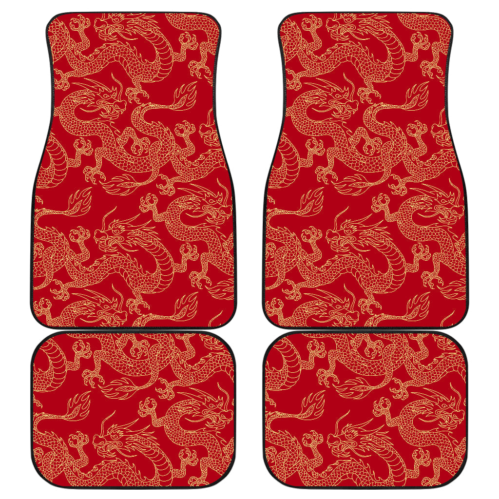 Red Dragon Car Floor Mats