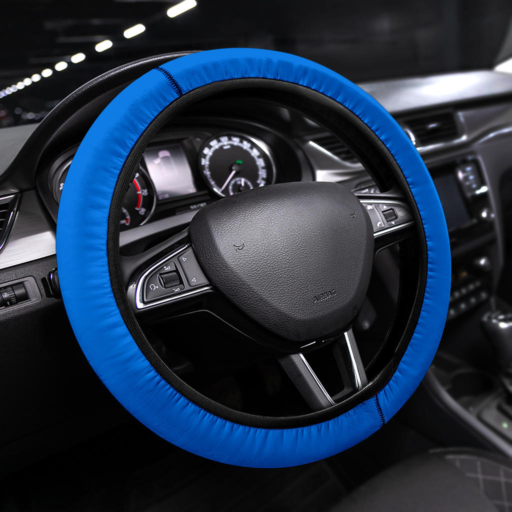 Blue Steering Wheel Cover