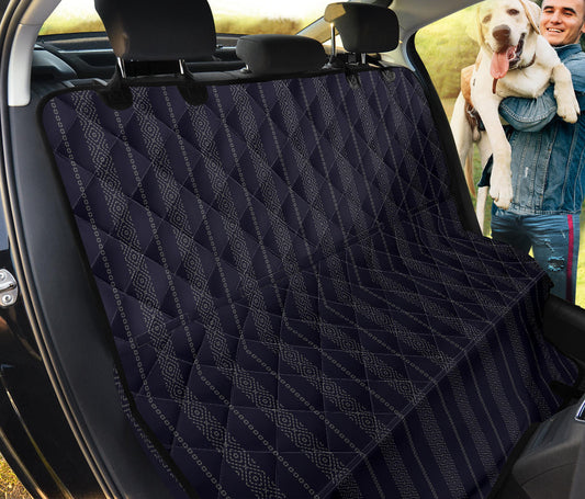 Classy Stripes Car Back Seat Pet Cover
