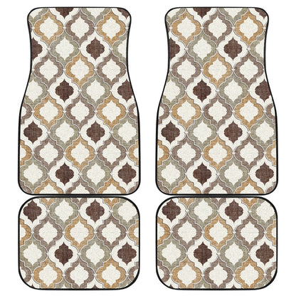 Vintage Pattern Car Floor Mats