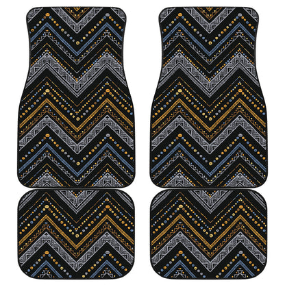 Ethnic Zig Zag Car Floor Mats