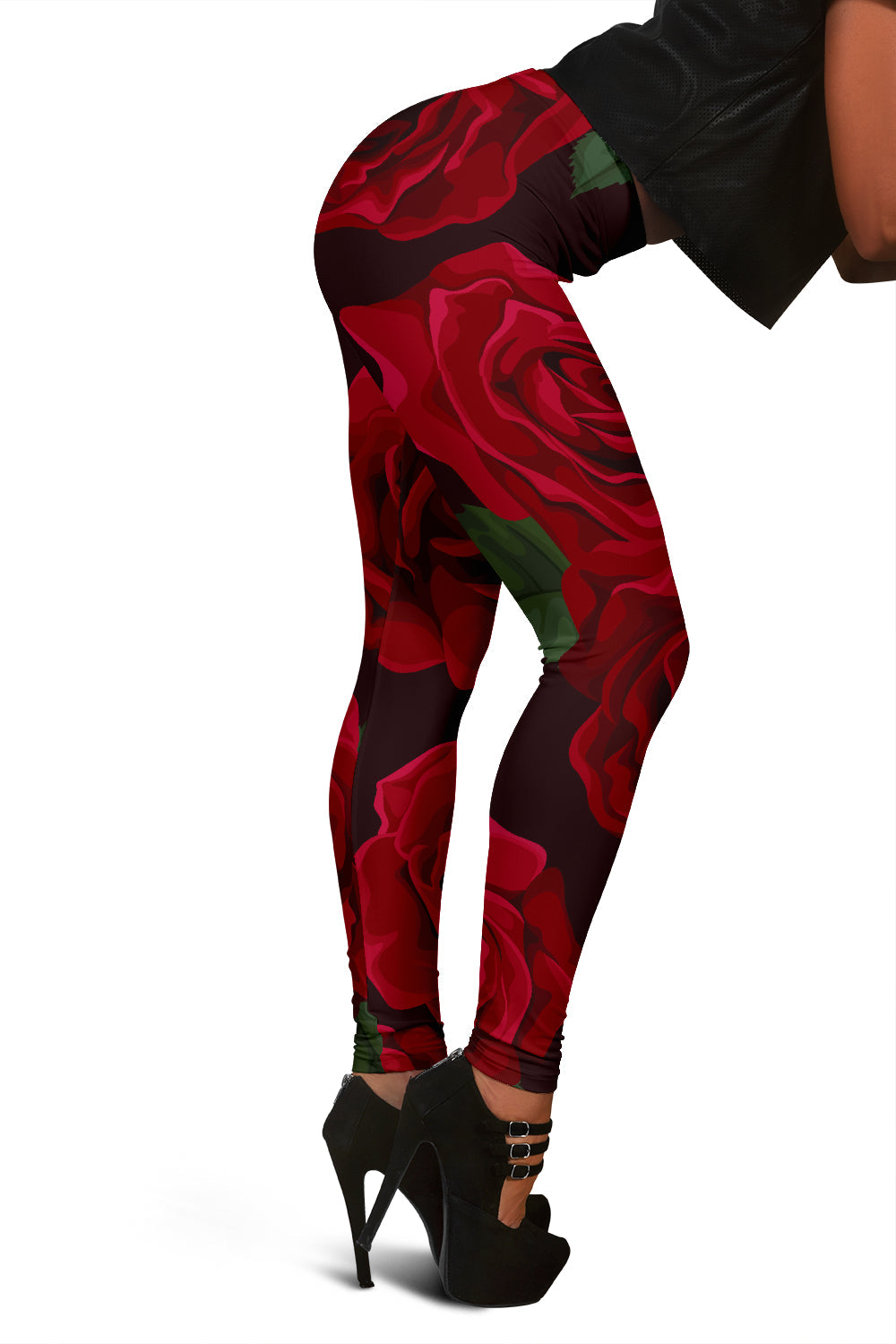 Red Roses Leggings