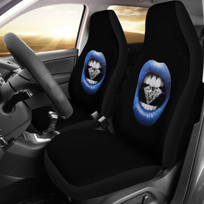 Diamond Lips Car Seat Covers