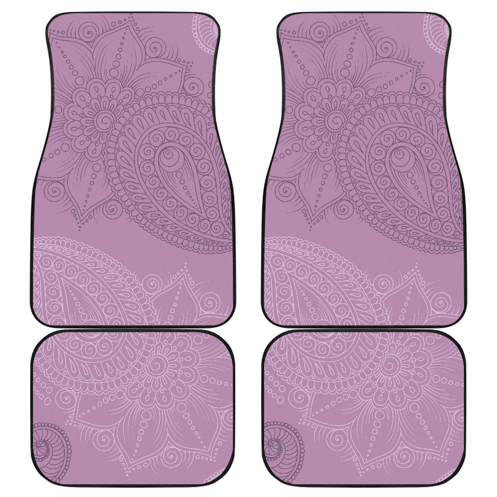 Pink Elegant Car Floor Mats