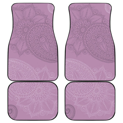Pink Elegant Car Floor Mats