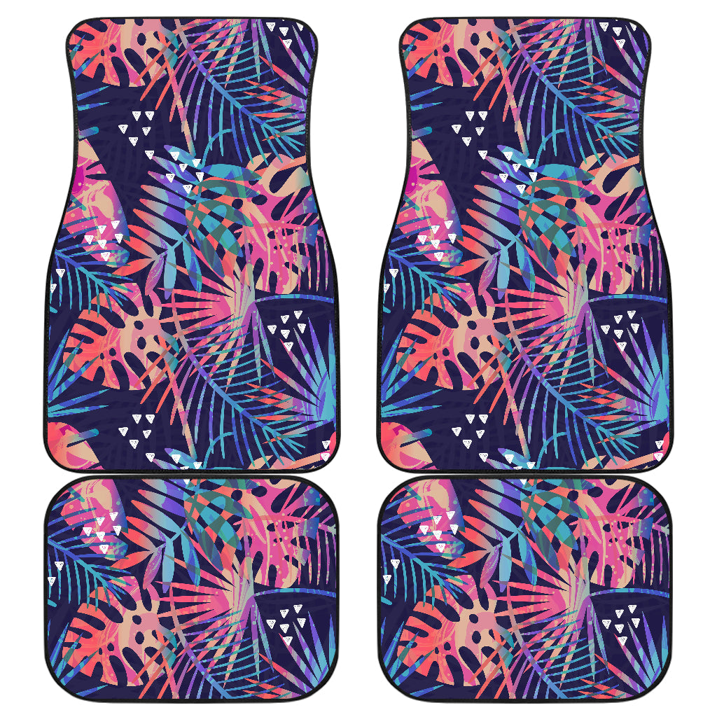 Colorful Plants Car Floor Mats