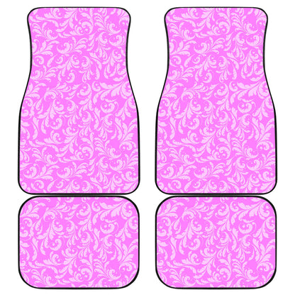 Pink Elegant Decor Car Floor Mats
