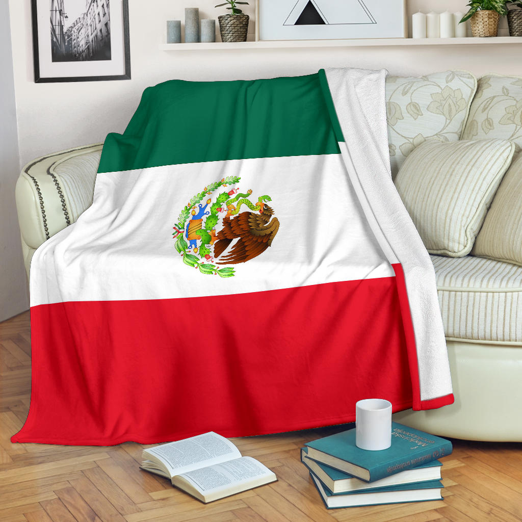 Mexican Flag Blanket