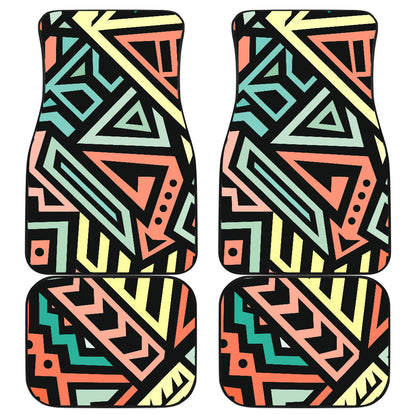 Colorful Tribal Car Floor Mats