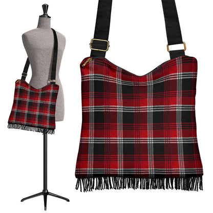 Red Plaid Crossbody Bag