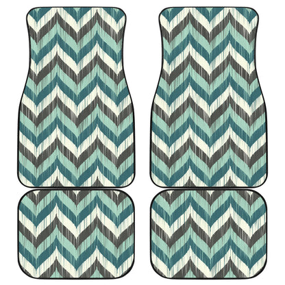 Curvy Zig Zag Car Floor Mats