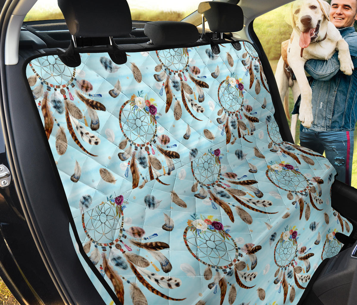 Dream Catchers Car Back Seat Pet Cover