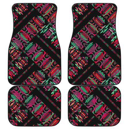 Ethnic Tribal Car Floor Mats