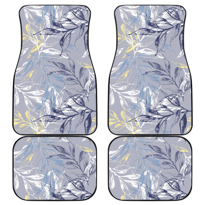 Abstract Floral 1 Car Floor Mats