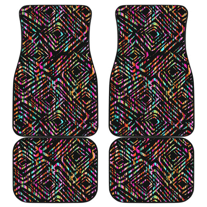 Colorful Abstract Car Floor Mats