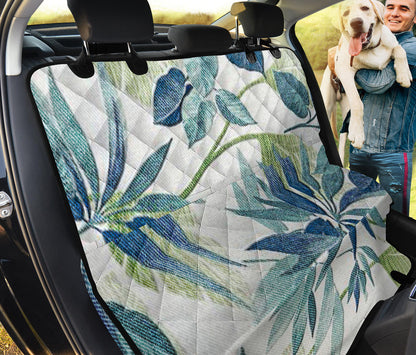 Vintage Plants Car Back Seat Pet Cover