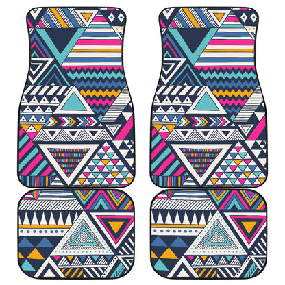 Colorful Tribal Car Floor Mats