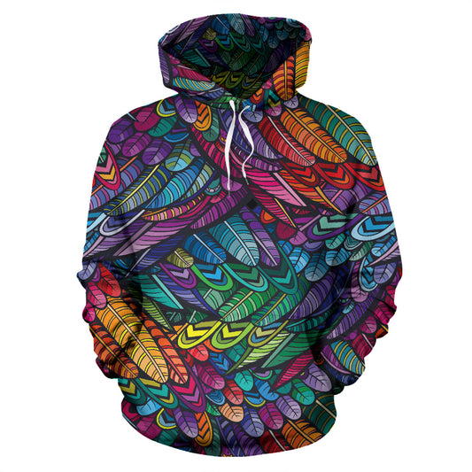 Boho Feathers - Hoodie
