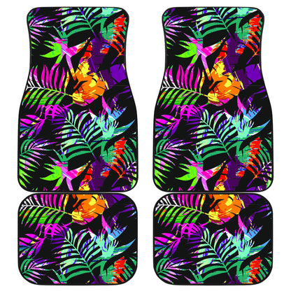 Colorful Plants Car Floor Mats
