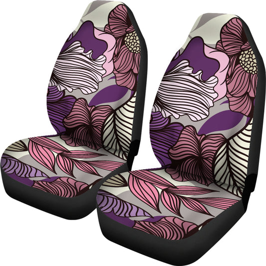Colorful Floral Car Seat Covers