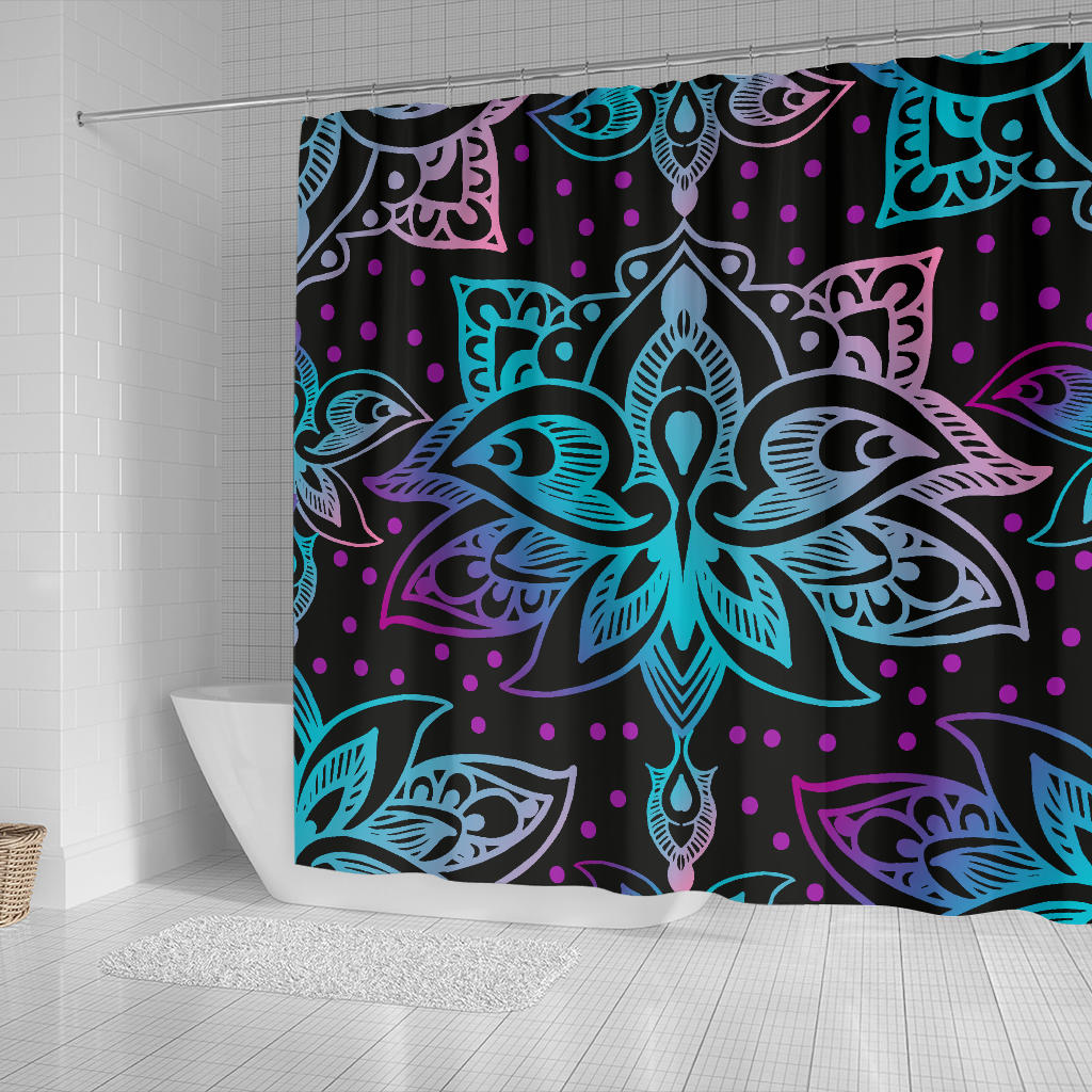 Pink & Purple Decor Shower Curtain