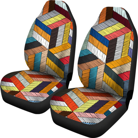 Colorful Pattern Car Seat Covers