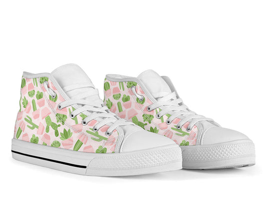 Pastel Cactus Shoes