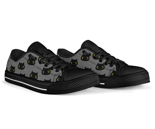 Black Cats Shoes Black Sole
