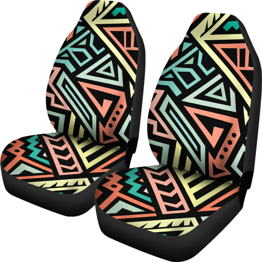 Colorful Tribal Car Seat Covers