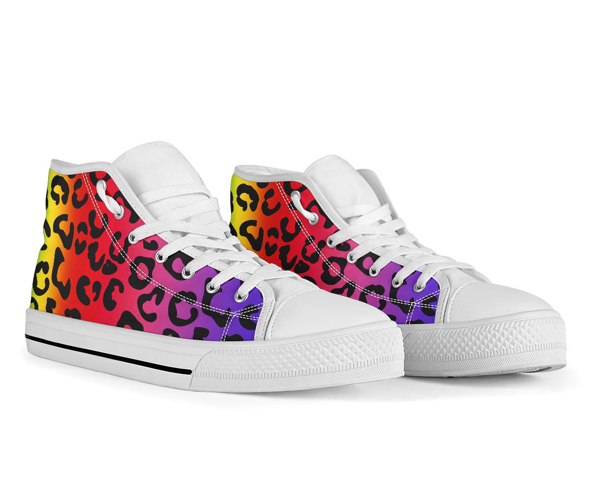 Leopard Print High Top Shoes – product image 2