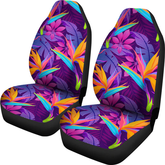 Colorful Plants Car Seat Covers