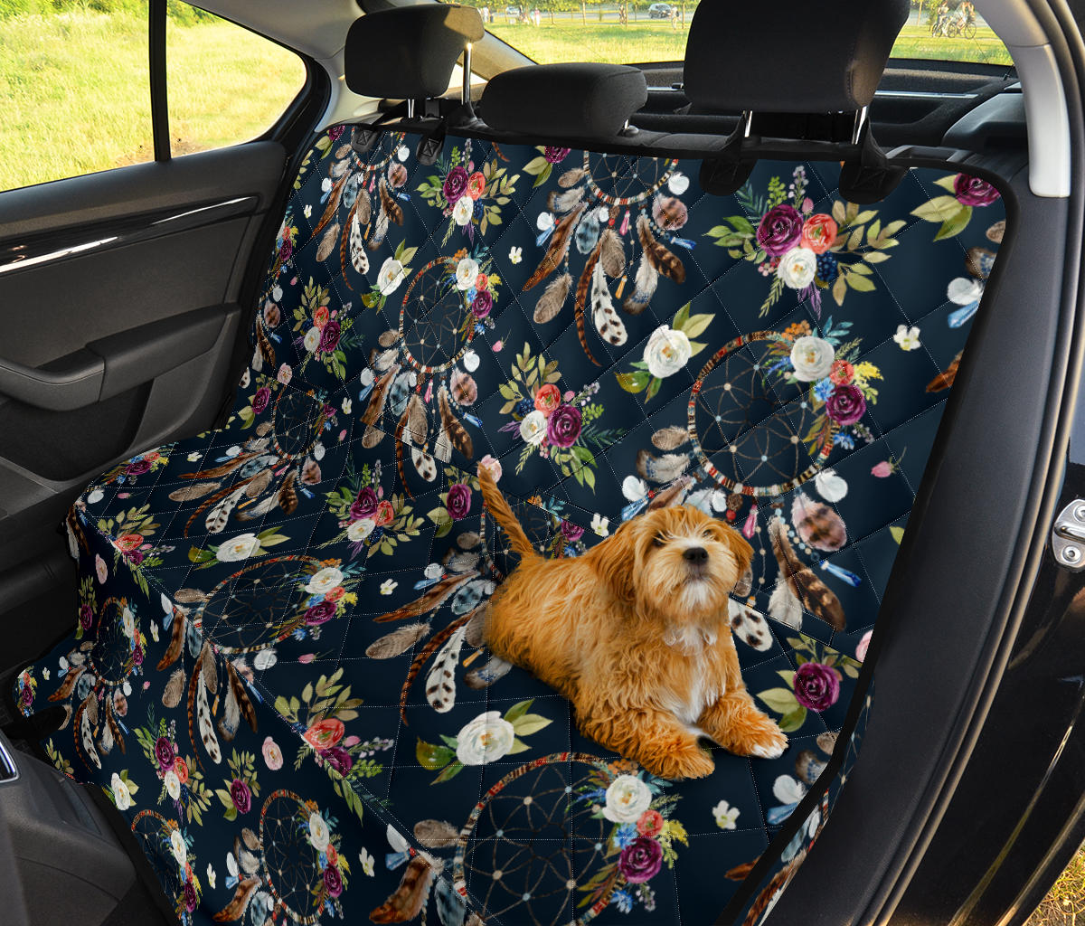 Dream Catchers Car Back Seat Pet Cover