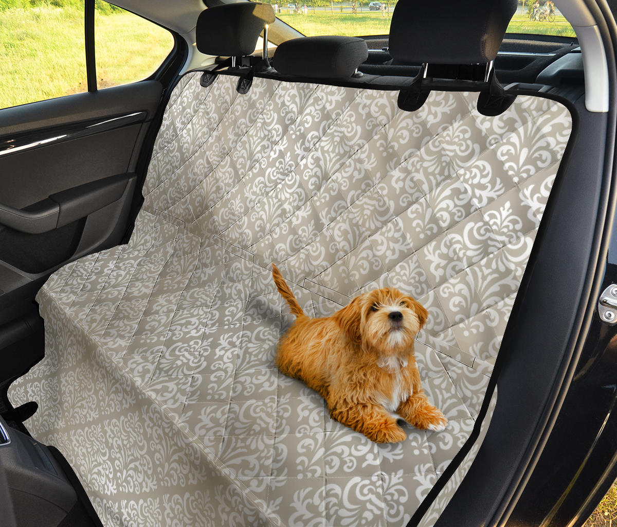 Elegant Decor Car Back Seat Pet Cover