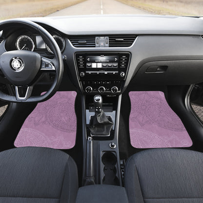 Pink Elegant Car Floor Mats
