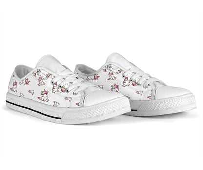 Cute Unicorn Low Top Shoes – product image 2