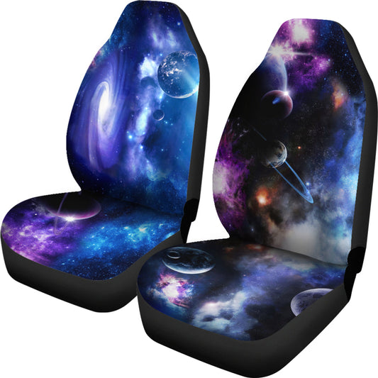 Colorful Galaxy Car Seat Covers
